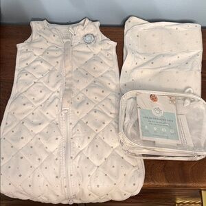 Dreamland Baby weighted sleep sack swaddle sis small 0-6